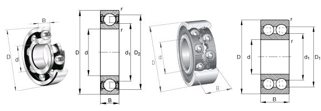 SKF 635-RS1 bearing