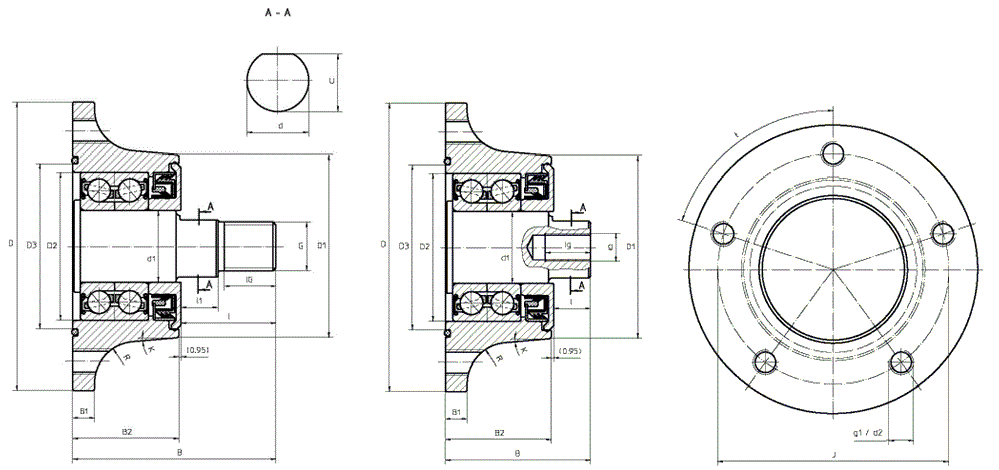 AHU20120B-01轮毂轴承