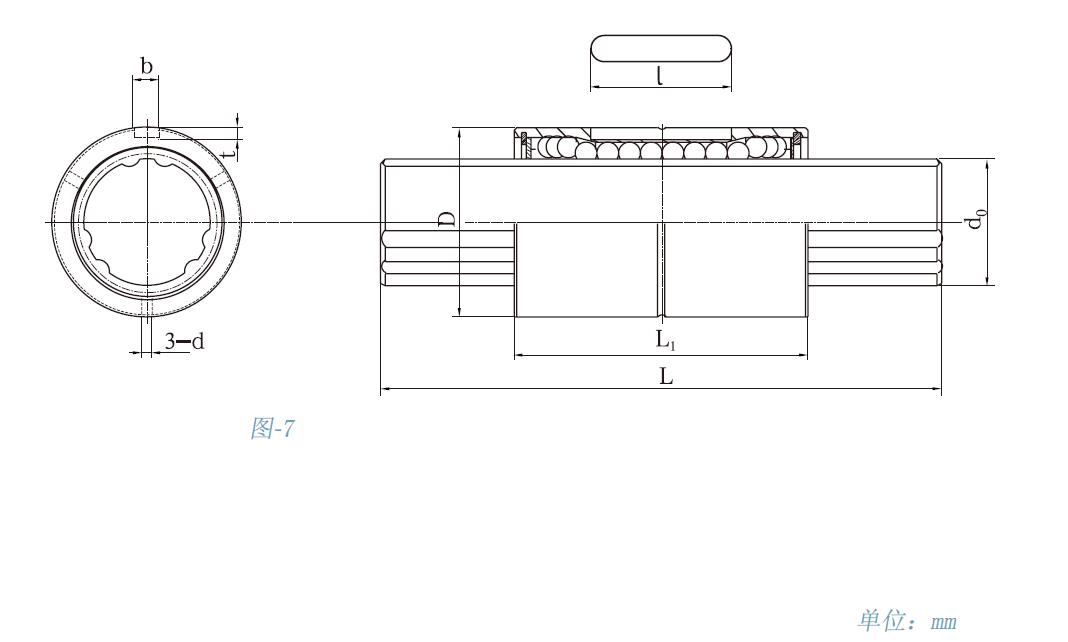 GJZG100滚珠花键